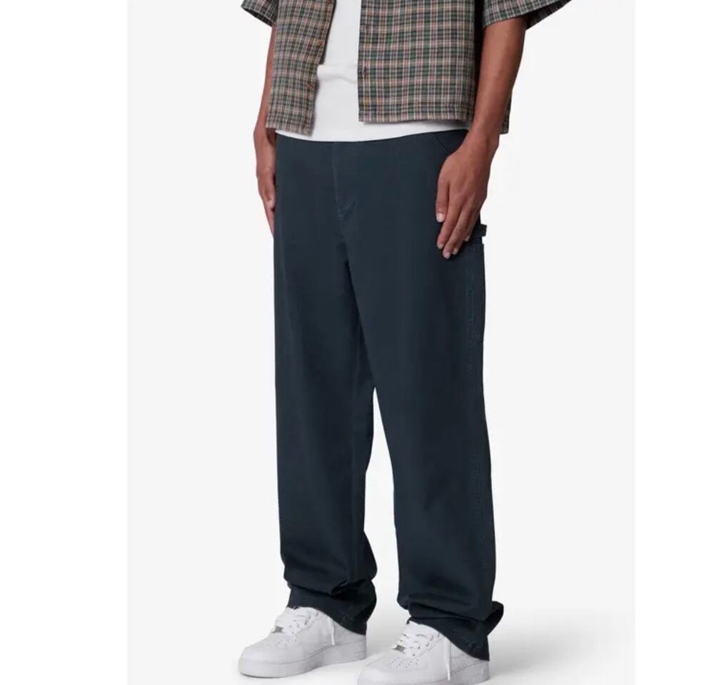New MNML ultra baggy chino pants sz 32 green